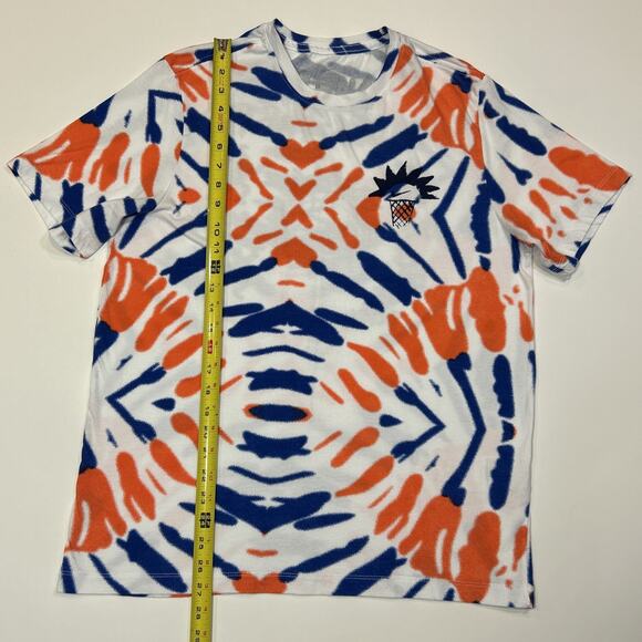 Nike Tee Shirt Mens Size Large Tie Dye Basketball Block Party Dunk Contest Logo - Picture 12 of 13